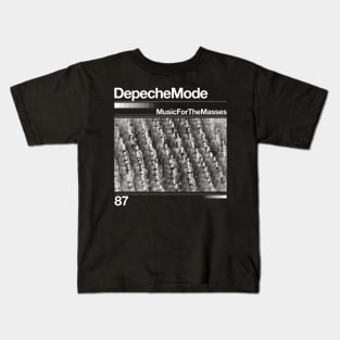 Music For The Masses - Artwork 90's Design Kids T-Shirt